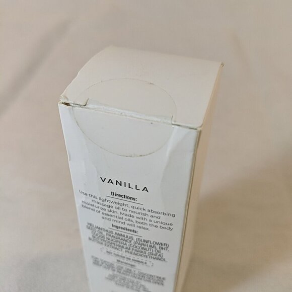 Spa Luxetique Vanilla Massage Oil enriched with Shea Butter 30 ml 1 fl oz NEW - Picture 6 of 7